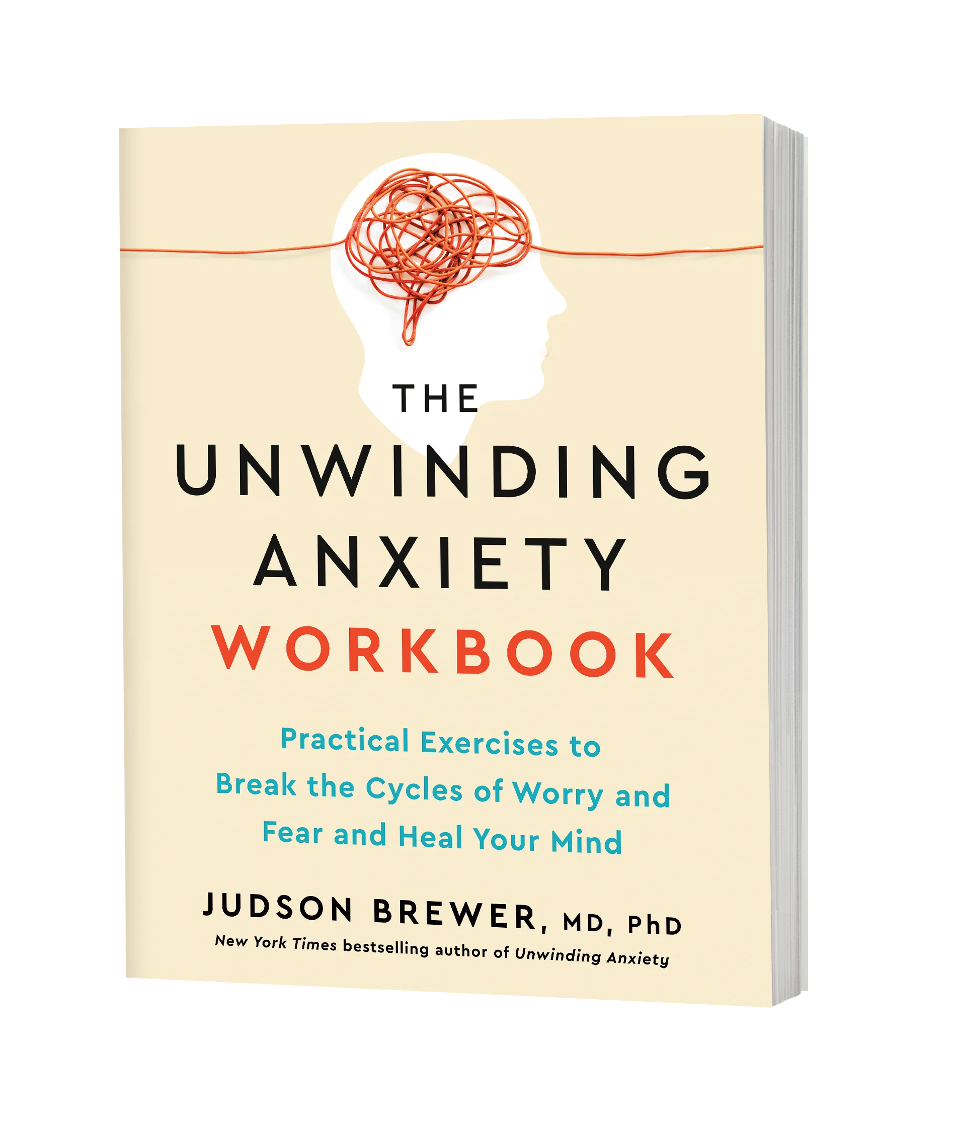 Unwinding Anxiety Workbook Cover